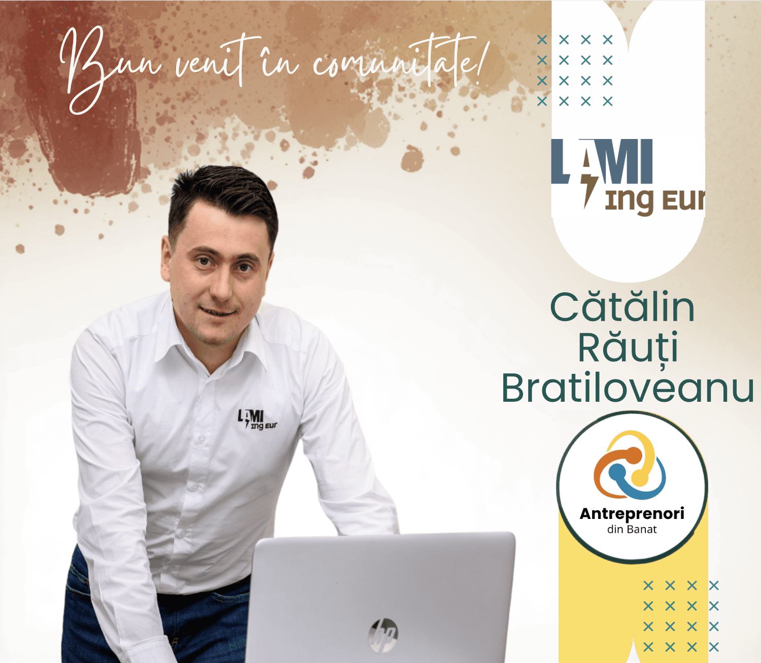 Portret Cătălin Răuți Bratiloveanu, LAMI ingeur