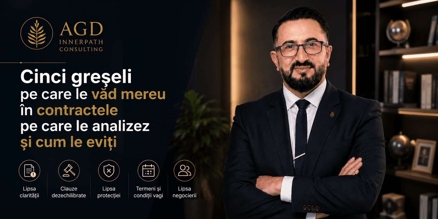 Cinci greșeli pe care le văd mereu în contractele pe care le analizez și cum le eviți