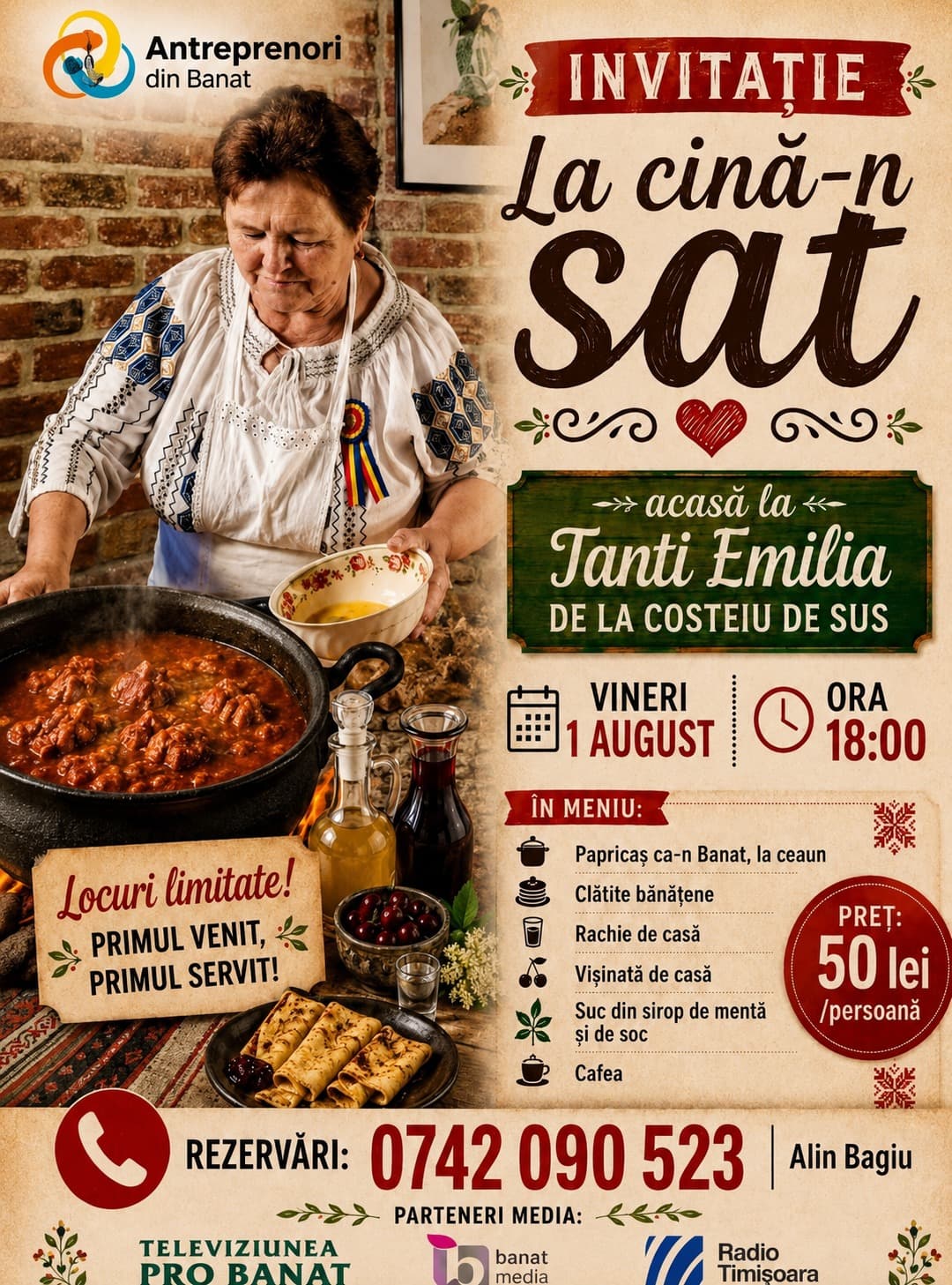 Imagine de prezentare pentru La Cină-n Sat