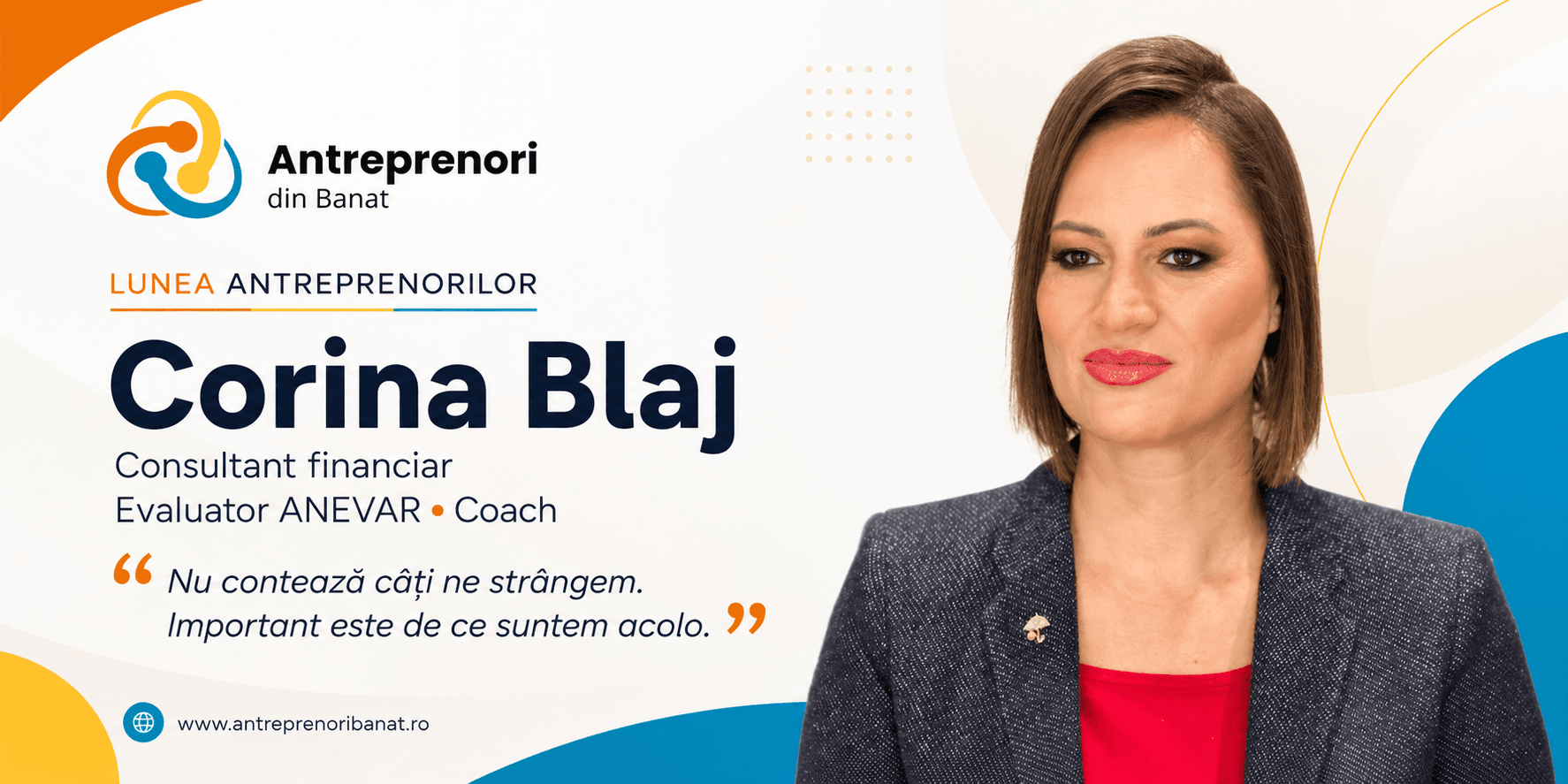 Corina Blaj: „Nu contează câți ne strângem. Important este de ce suntem acolo”