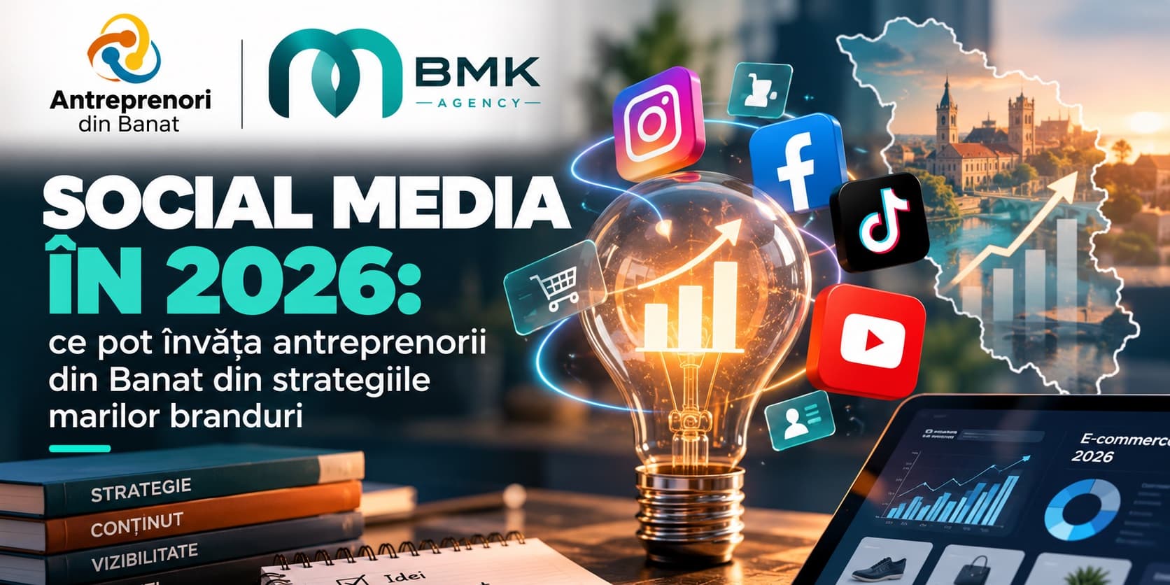 Social Media în 2026: ce pot învăța antreprenorii din Banat din strategiile marilor branduri