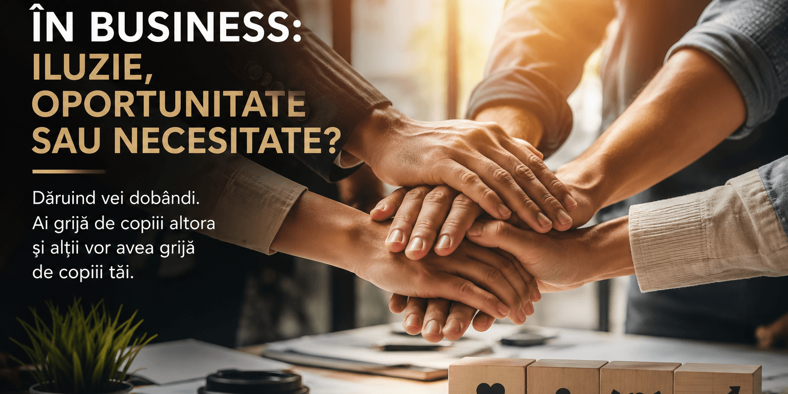 Altruismul în business: Iluzie, oportunitate sau necesitate?