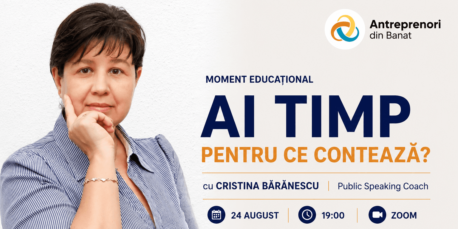 Ai timp pentru ce contează?