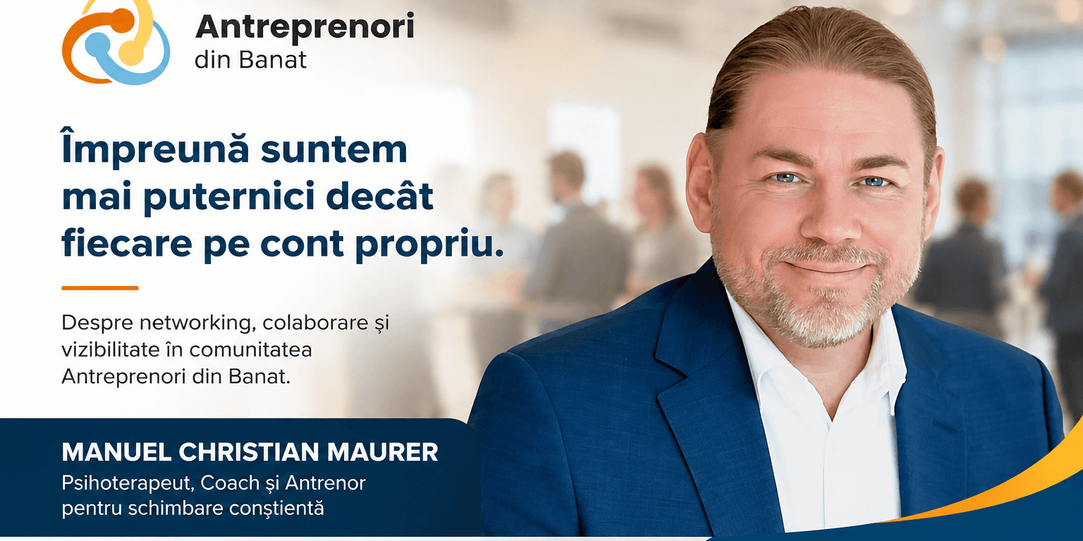 Manuel Christian Maurer: „Împreună suntem mai puternici decât fiecare pe cont propriu”