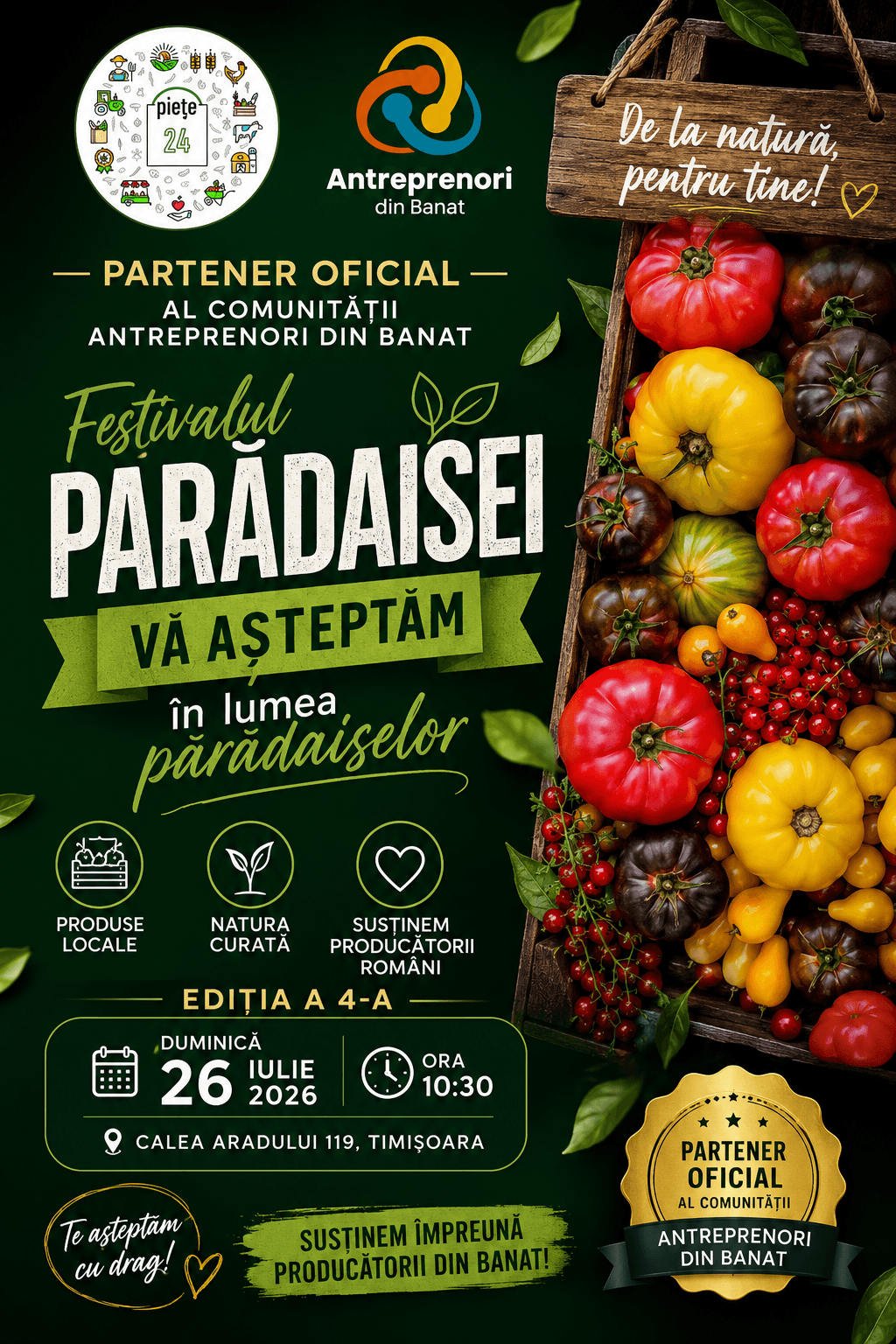 Imagine de prezentare pentru Festivalul Părădaiselor – Ediția a IV-a